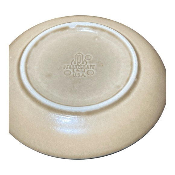 Vintage Pflatzgraff Folkart Stoneware Cup & Saucer Set (6 each) - Picture 4 of 4